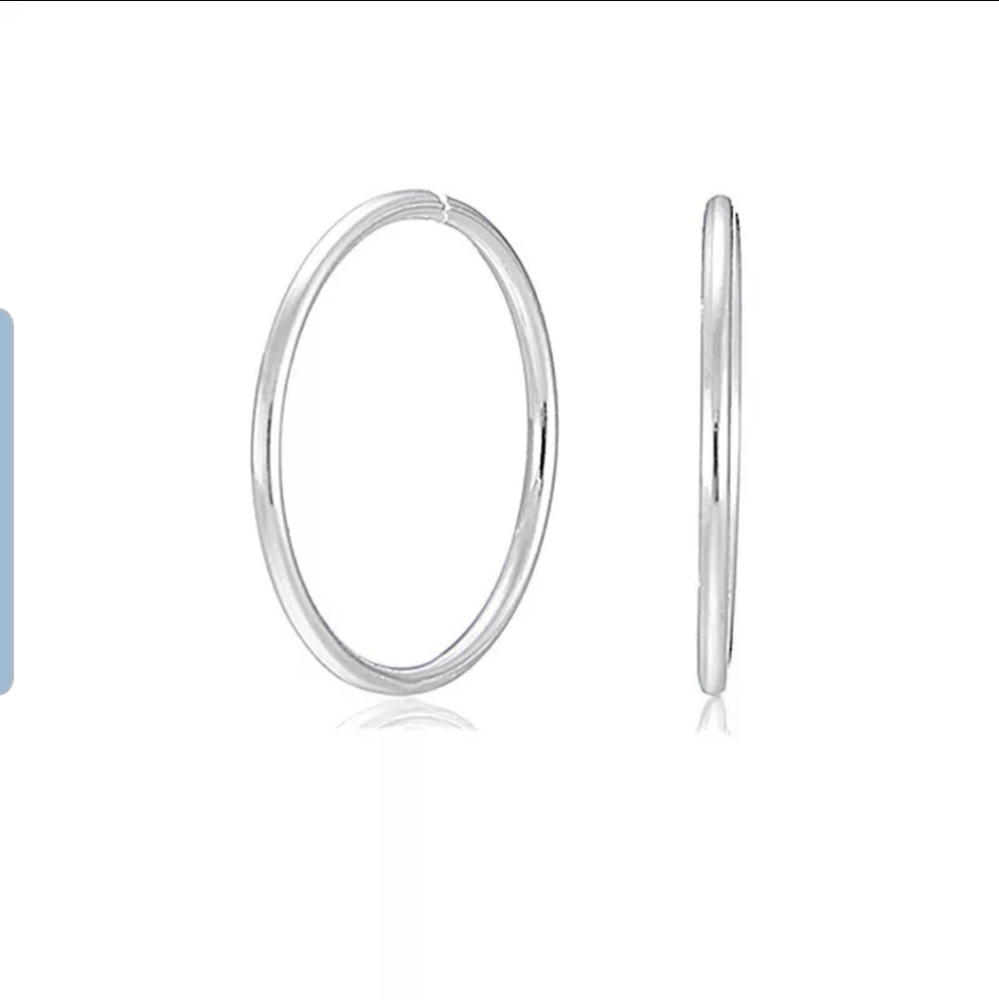 Sterling silver nose rings 2pc